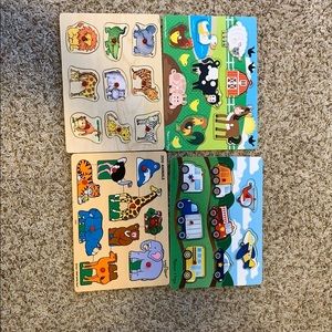 Wooden puzzles